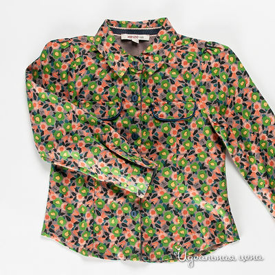 Блузка Kenzo Kids, цвет цвет