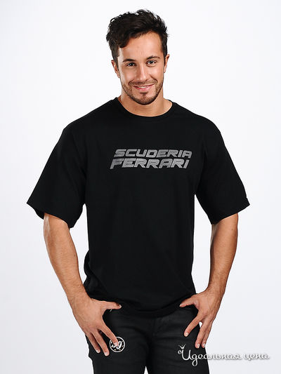 Футболка Ferrari, цвет цвет черный