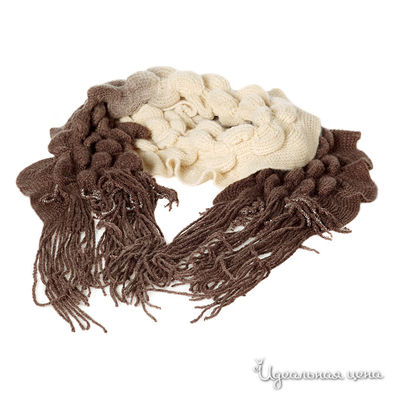Шарф Maxval, цвет цвет бежево-коричневый
