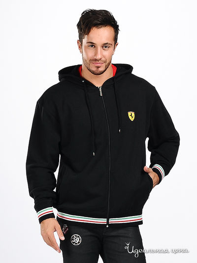 Толстовка Ferrari, цвет цвет черный