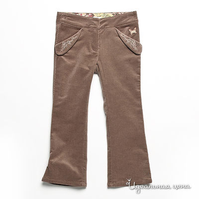 Брюки Kenzo Kids, цвет цвет коричневый