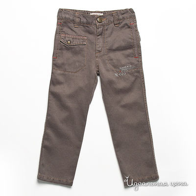 Брюки Kenzo Kids, цвет цвет серый