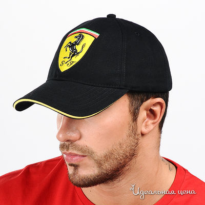 Кепка Ferrari, цвет цвет черный