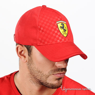 Кепка Ferrari, цвет цвет красный