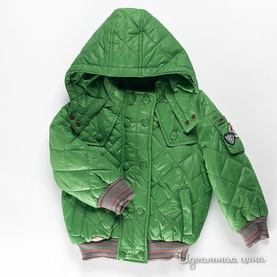 Куртка Kenzo Kids, цвет цвет зеленый