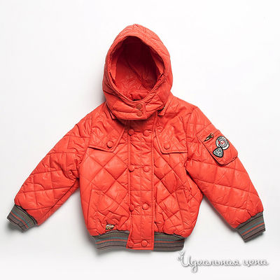 Куртка Kenzo Kids, цвет цвет оранжевый