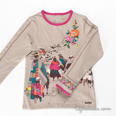 Футболка Kenzo Kids, цвет цвет