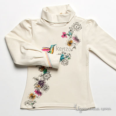 Водолазка Kenzo Kids, цвет цвет молочный