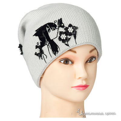 шапка Maxval, цвет цвет светло-серый