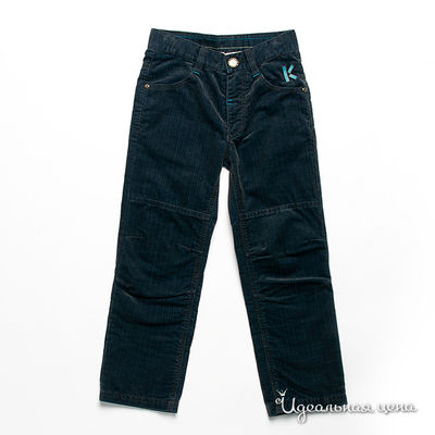 Брюки Kenzo Kids, цвет цвет темно-синий