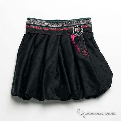 Юбка Kenzo Kids, цвет цвет черный