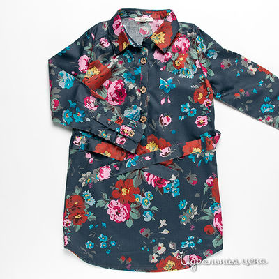 Платье Kenzo Kids, цвет цвет серый