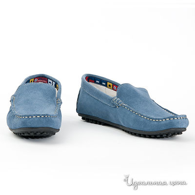Мокасины Beppi, цвет цвет синий