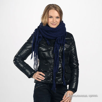 Шарф Take Two, цвет цвет синий