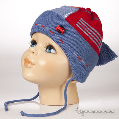 Шапка Maxval, цвет цвет синий / красный