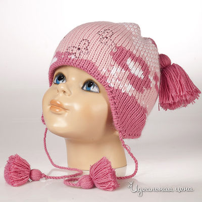 шапка Maxval, цвет цвет розовый