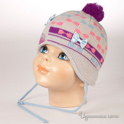 шапка Maxval, цвет цвет светло-серый