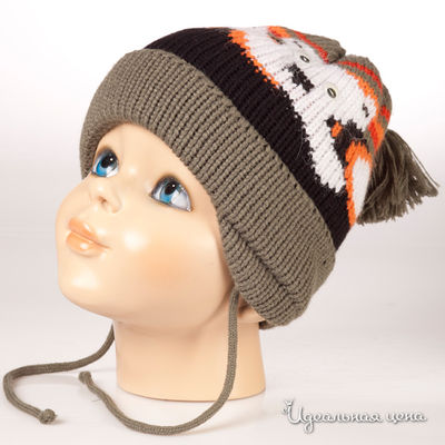 Шапка Maxval, цвет цвет коричневый / бежевый