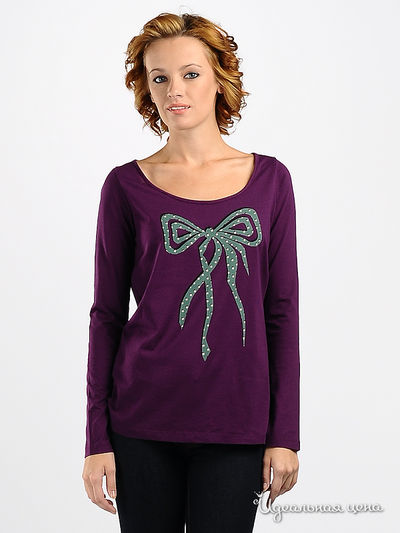 Лонгслив See by chloe&Alexander Mqueen, цвет цвет фиолетовый