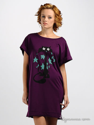 Туника See by chloe&Alexander Mqueen, цвет цвет фиолетовый