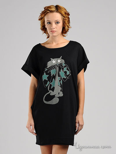 Туника See by chloe&Alexander Mqueen, цвет цвет черный