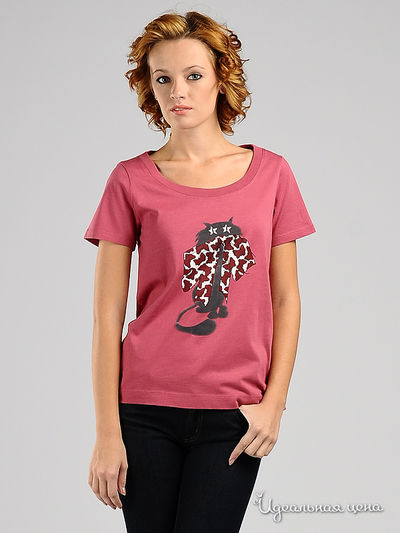 Футболка See by chloe&Alexander Mqueen, цвет цвет красный