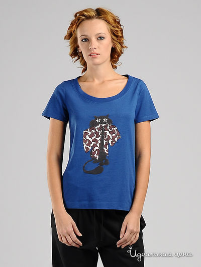 Футболка See by chloe&Alexander Mqueen, цвет цвет синий