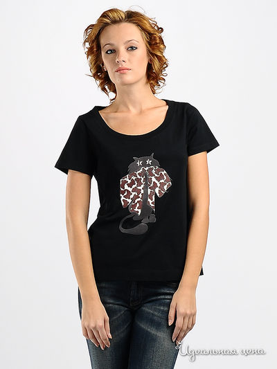 Футболка See by chloe&Alexander Mqueen, цвет цвет черный