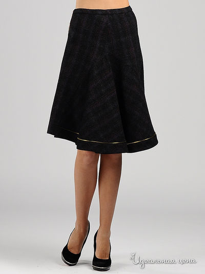 Юбка See by chloe&Alexander Mqueen, цвет цвет черный / фиолетовый