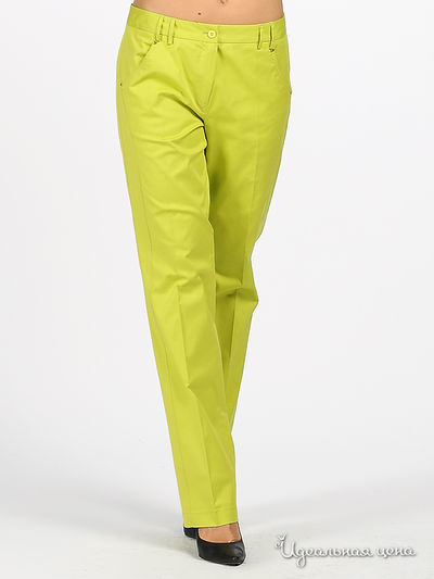 Брюки Italystyle, цвет цвет салатовый
