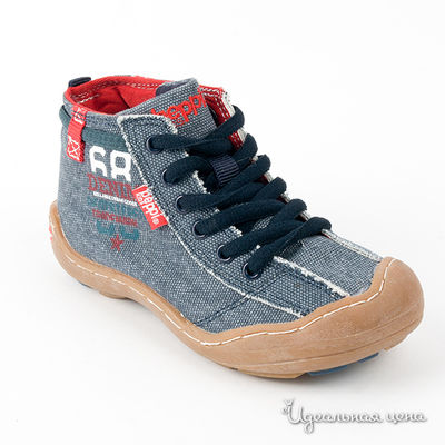 Ботинки Beppi, цвет цвет серо-синий