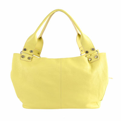 Сумка Pelleterie Pergolesi, цвет цвет лимонный