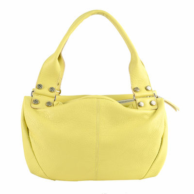 Сумка Pelleterie Pergolesi, цвет цвет лимонный