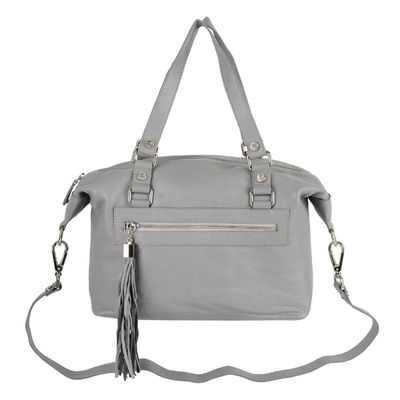 Сумка Pelleterie Pergolesi, цвет цвет серый