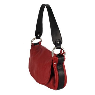 Сумка Pelleterie Pergolesi, цвет цвет красный