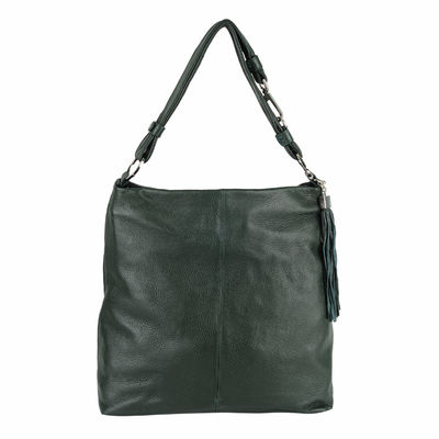 Сумка Pelleterie Pergolesi, цвет цвет темно-зеленый