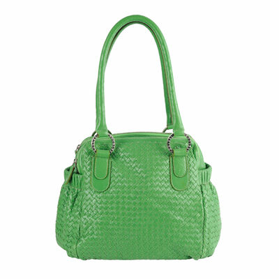 Сумка Pelleterie Pergolesi, цвет цвет зеленый