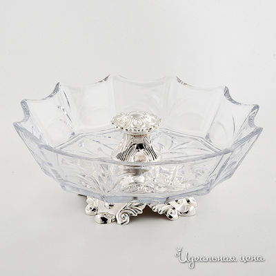 Конфетница Svarovski Crystal, цвет цвет золото