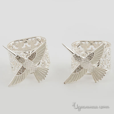 Кольца Svarovski Crystal, цвет цвет золото