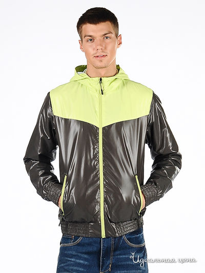 Ветровка Trailhead, цвет цвет коричневый / лаймовый