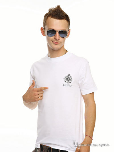 Футболка DelSol, цвет цвет белый