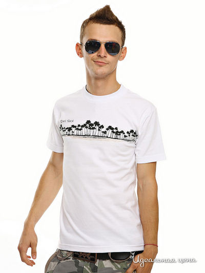 Футболка DelSol, цвет цвет белый