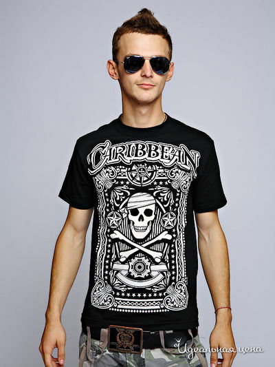 Футболка DelSol, цвет цвет черный