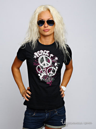 Футболка DelSol, цвет цвет черный