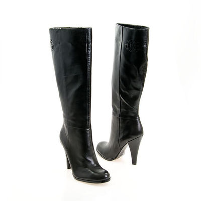 Сапоги UGG, цвет цвет черный