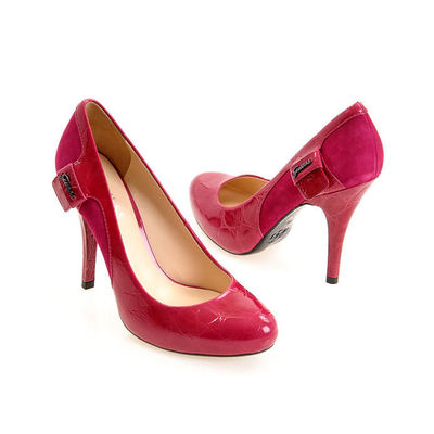 Туфли UGG, цвет цвет малиновый