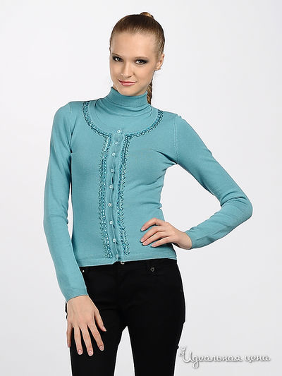 Кофта Amy Gee, цвет цвет голубой