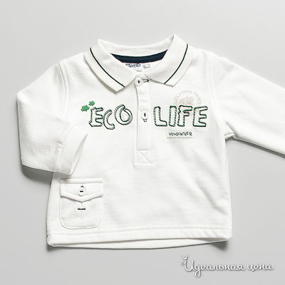 Джемпер-поло Dodipetto, цвет цвет белый