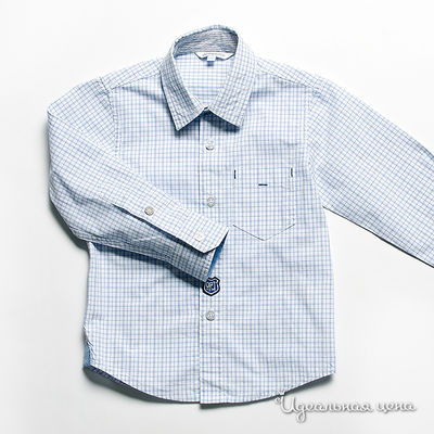 рубашка Dodipetto, цвет цвет белый / голубой