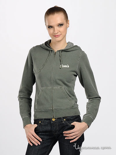 Толстовка Amy Gee, цвет цвет оливковый